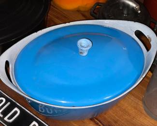Blue Dutch Oven