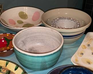 MASSIVE Pottery Collection (Colanders, Bowls, Plates, Servingware, Jugs, Bottles, Etc.)