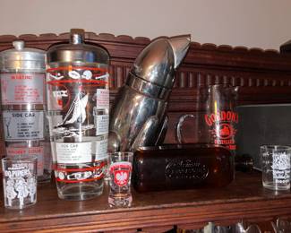 Vintage Cocktail Shakers W/ Restoration Hardware Polar Bear