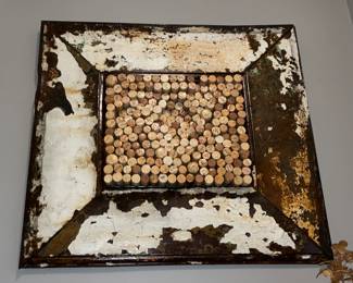 Metal & Cork Wall Art