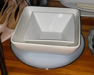 Serving Platters, Trays, Plates, Bowls, Etc.