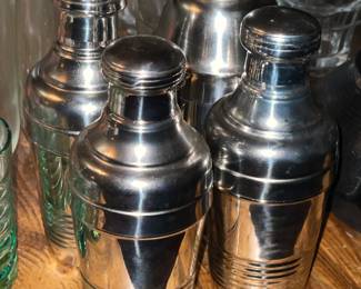 Stainless Steel Cocktail Shakers