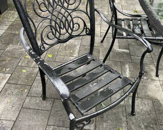 Patio Table Set W/ 6 Chairs