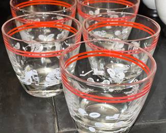 Vintage Golf Barware