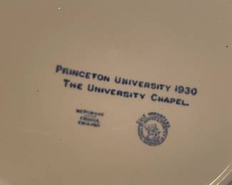 Princeton University Plate