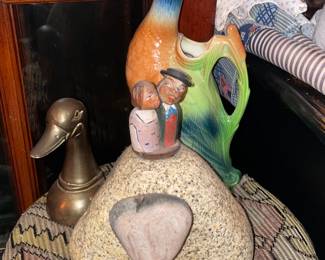 Duck Decanter W/ Stone Drink Dispenser