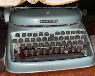 Vintage Alpina Typewriter