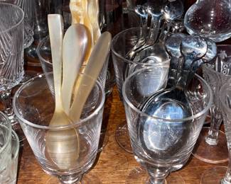 Assorted Clear Glasses