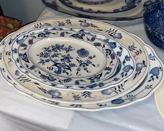 Blue & White Serving Platters