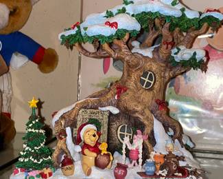 Danbury Mint Winnie The Pooh Christmas Tree