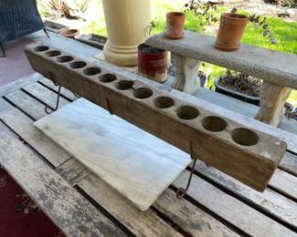 Wooden Candle Holder