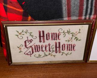 Framed Needlepoint