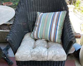 Wicker Arm Chair