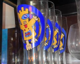 Colorful Barware Glasses