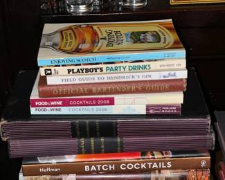 Cocktail/Mixology/Bar Books