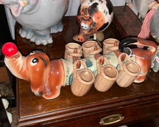 Vintage Shot Glass Booze Hound