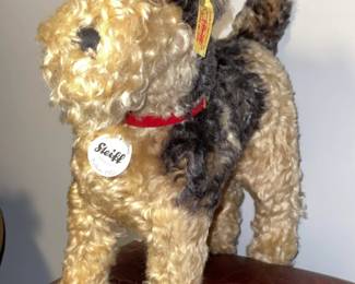 Steiff Dog Plush W/ Tags