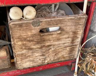 Antique Wooden Crate