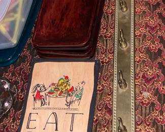 Mini Wooden Serving Trays