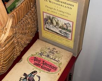 Vintage Alice in Wonderland Books