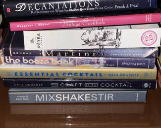 Cocktail/Mixology/Bar Books