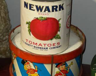 Newark Tomato Can W/ Toy Drum