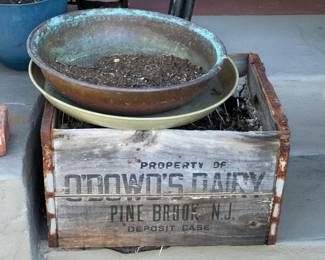 Antique Wooden Crate