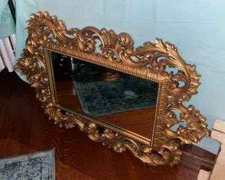 Gold Framed Mirror