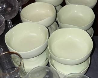 Footed Ice Cream Bowls