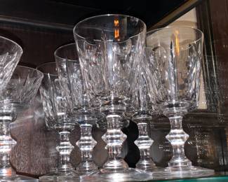 Clear Crystal Stemware