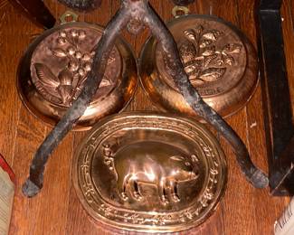 Decorative Brass Bake Pans