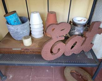 "Eat" Sign
