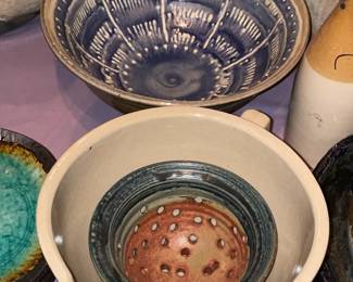 MASSIVE Pottery Collection (Colanders, Bowls, Plates, Servingware, Jugs, Bottles, Etc.)