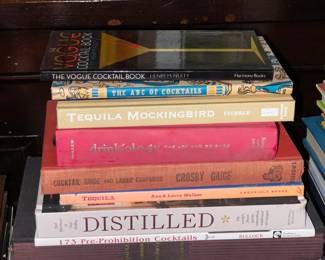Cocktail/Mixology/Bar Books