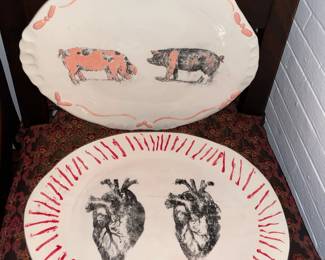 Handmade Pottery Serving Platters