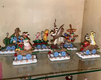 Danbury Mint Eeyore Train Set