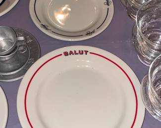 GENUINE Antique Restaurant Ware Plates