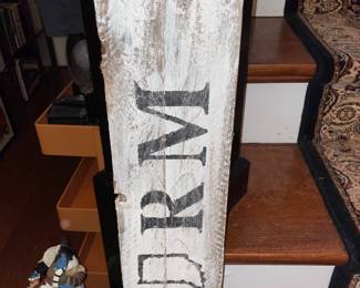 Indiana Farm Wooden Sign
