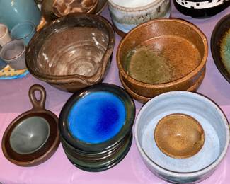 MASSIVE Pottery Collection (Colanders, Bowls, Plates, Servingware, Jugs, Bottles, Etc.)