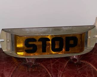 Antique "STOP" Light