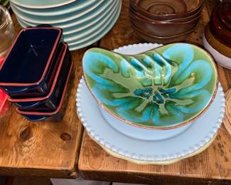 Vintage Mid-Century Treasure Craft Ashtray