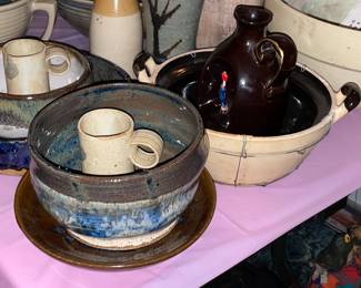 MASSIVE Pottery Collection (Colanders, Bowls, Plates, Servingware, Jugs, Bottles, Etc.)