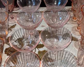 Pink Depression Glasses