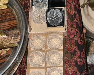 Crystal Salt Dippers
