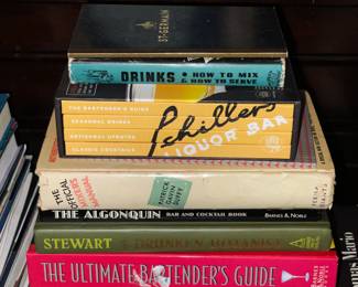 Cocktail/Mixology/Bar Books