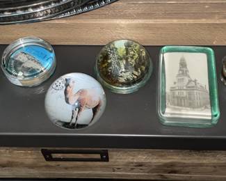Glass Paperweights