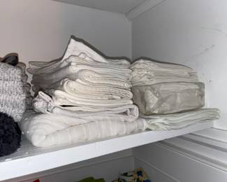 Linen Closet (Towels, Napkins, Tablecloths, Other Assorted Linen, Etc.)
