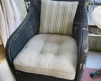 Wicker Arm Chair