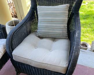Wicker Arm Chair