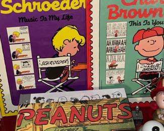 Charlie Brown, Snoopy, & Peanuts Collection (Vintage Books, Ceramic Dolls, Etc.)